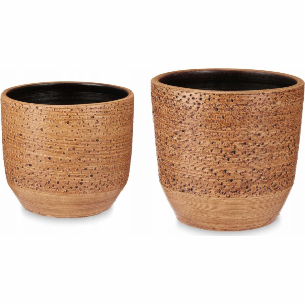 Keramické hrnce Ibergarden DOTS&LINES, 2 kusy: O 20 cm a ...