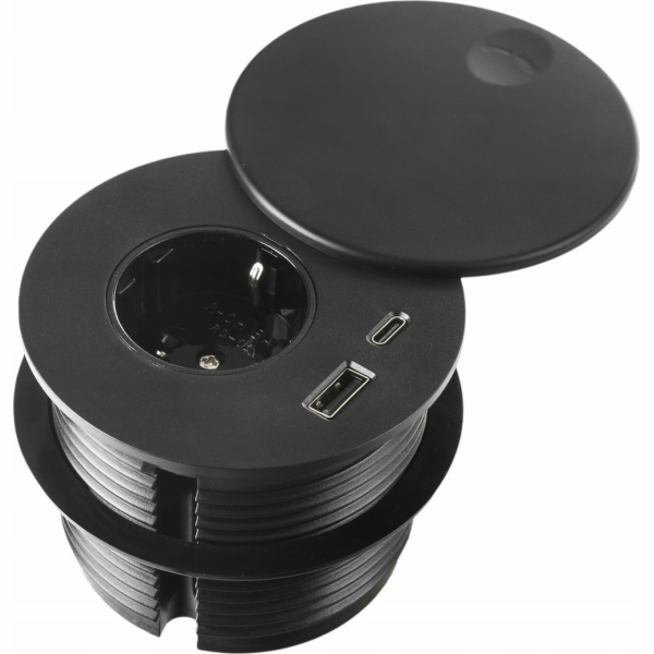 Spacetronik Kulatá stolní patice Spacetronik SPS-R1D3B V2