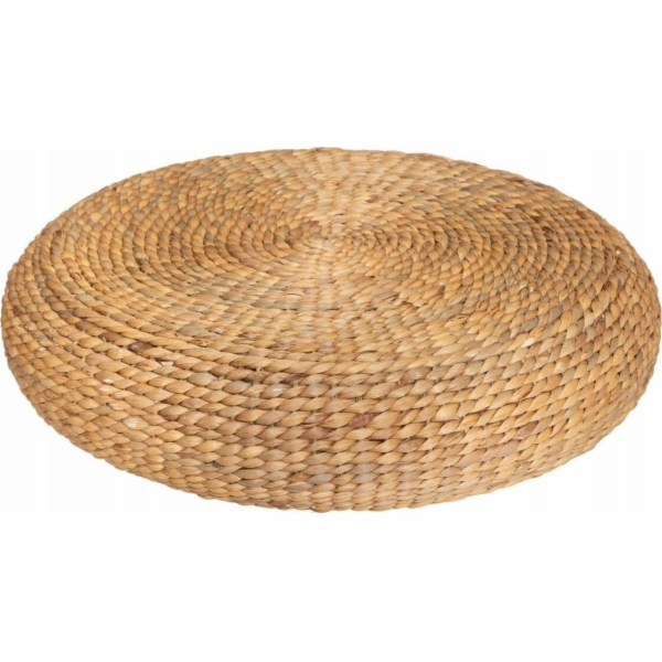 Atmosphera Woven Ottoman Pouf, O 55 cm