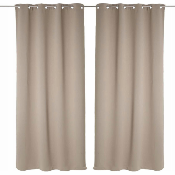 Atmosphera Blackout závěs s očky 135 x 240 cm, sada 2 ks