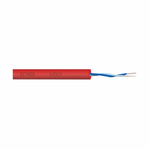 BITNER POŽÁRNÍ ALARM KABEL BITNER YnTKSY 1x2x0,8 - 100m