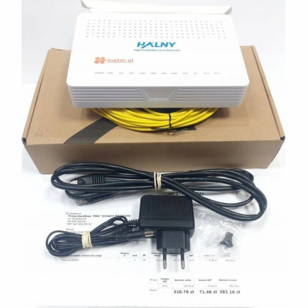 Síťový terminál ZTE ZTE F623 GPON ONU (1GE+3FE+1POTS+WIFI...
