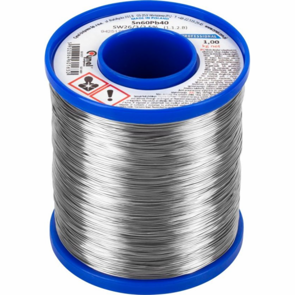 Cynel Cín 2mm/1000g Sn60Pb40 CYNEL