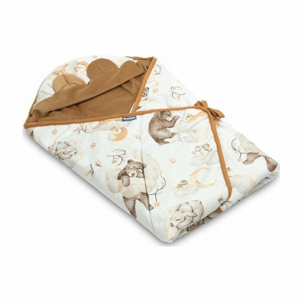 Sensillo VELVET XL SLEEP SWADDLE BÉŽOVÁ