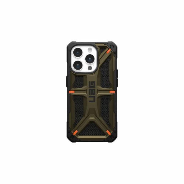 Pouzdro UAG UAG Monarch pro iPhone 15 Pro – zelený kevlar