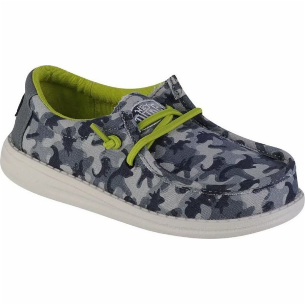 HEY DUDE Hey Dude Wally Youth Camodino 40043-425 šedá 32