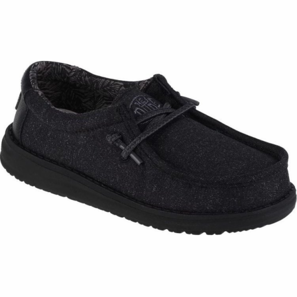 HEY DUDE Hey Dude Wally Youth Basic 40041-001 Black 33