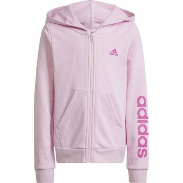 Mikina Adidas Dívčí mikina adidas Essentials Linear Full-...