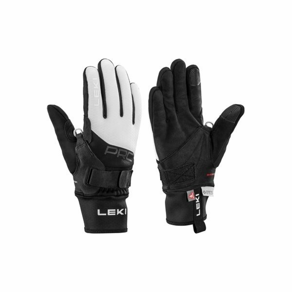 RUKAVICE Leki LEKI PRC Thermo + Shark Lady bílá 6.0