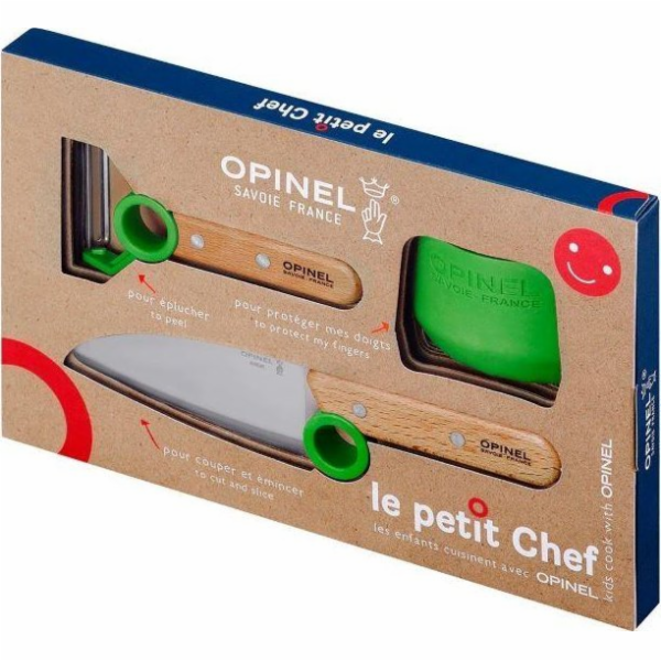 Opinel Opinel Le Petit Chef Set Zelená