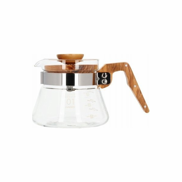 Kávový server Hario Hario 400 ml - Olivové dřevo