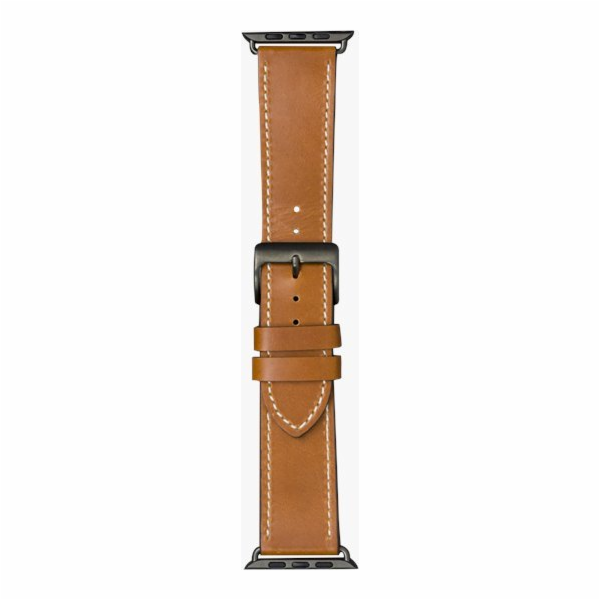 dbramante Copenhagen - Řemínek k hodinkám 44mm - Tan/Spac...