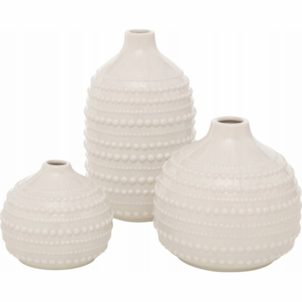 Dekorativní váza Boltze Meruna, porcelán, 3 kusy