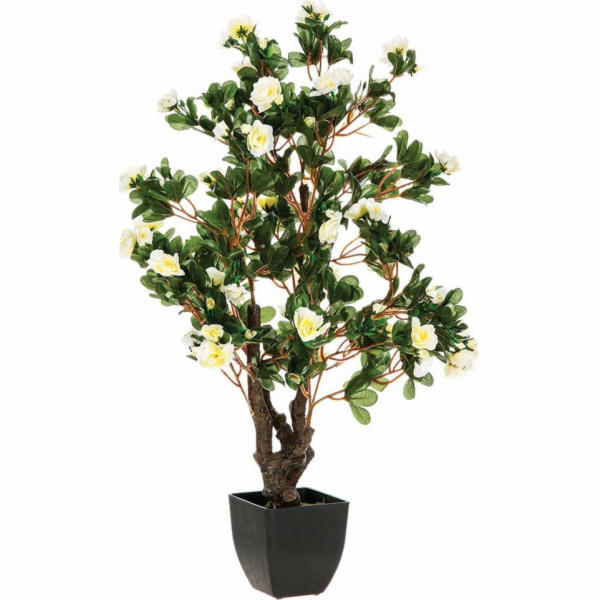 Atmosphera Umělá rostlina AZALIA, bílá, 81 cm