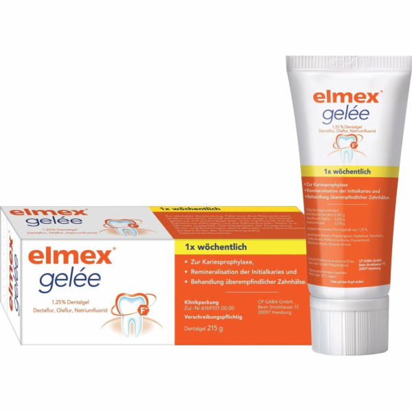 Elmex Fluoridační gel 215 g