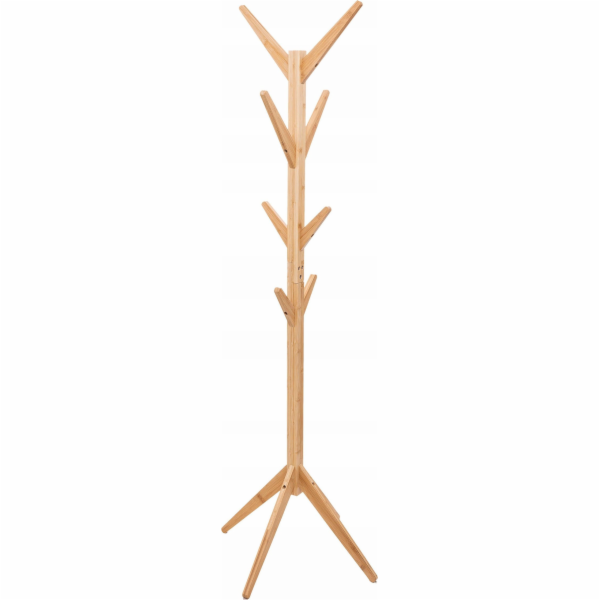 5five Bamboo Hallway Věšák na kabáty STROM, 8 háčků, 178 cm