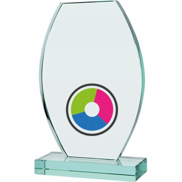 Victoria Sport Glass Trophy s barevným potiskem LuxorJet ...