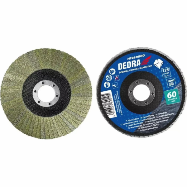 Bruska Dedra Diamantový lamelový brusný kotouč 125x22mm, ...