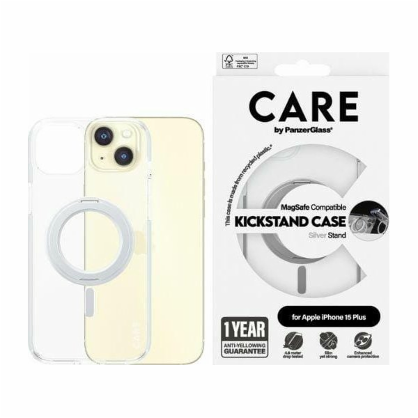 PanzerGlass CARE by PanzerGlass Kickstand Case iPhone 15 ...
