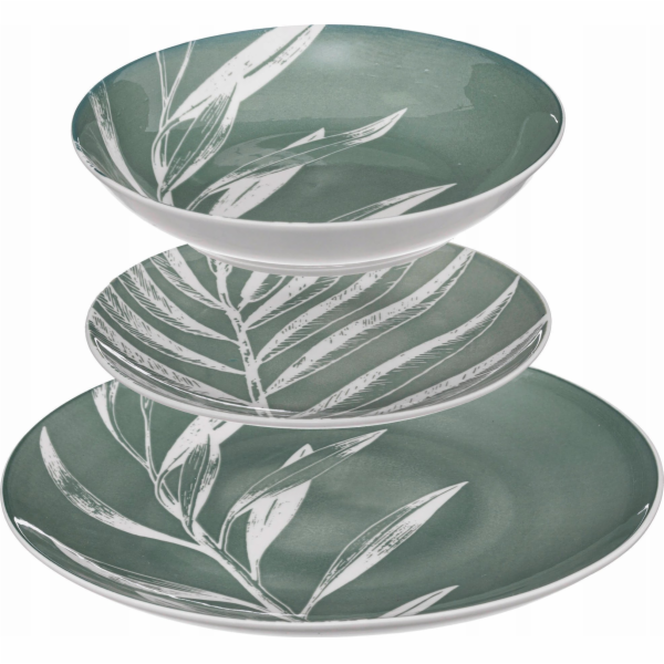 Secret de Gourmet Porcelánové nádobí pro 6 osob, vzor lis...