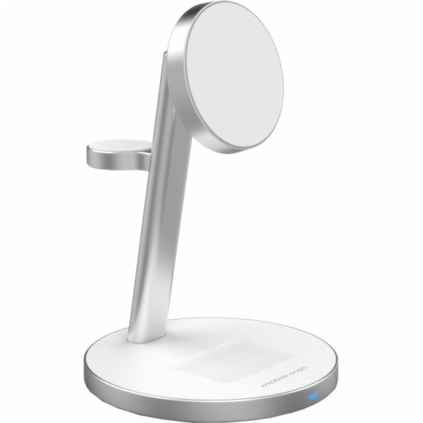 Nabíječka Mobile Origin Qi2 PowerStand 3v1 s GAN adaptére...