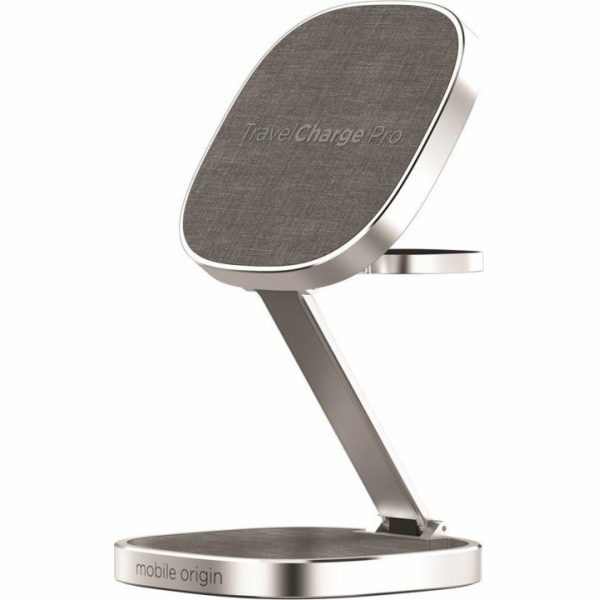 Stříbrná nabíječka Mobile Origin TravelCharge PRO