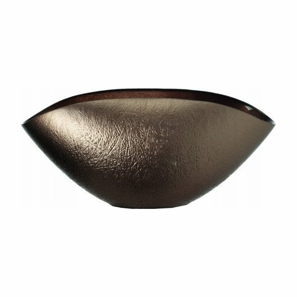 Leonardo Skleněná mísa 28x14cm bronzo COMO - Leonardo