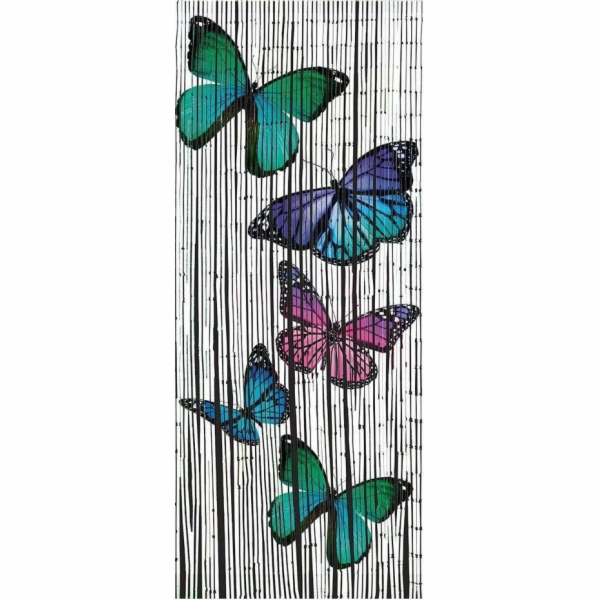 Bambusové závěsné motýly Maximex, 90x200 cm