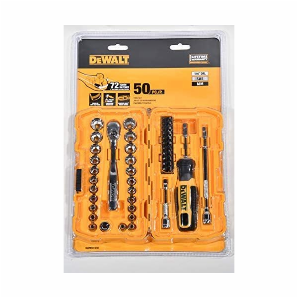 Sada nářadí Dewalt nano 1/4 sada 50 kusů