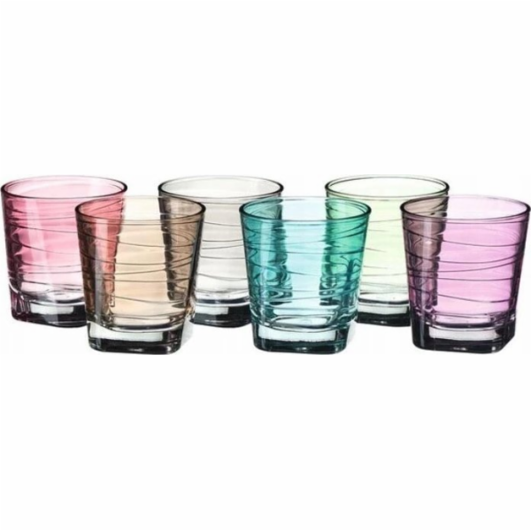 Leonardo - Sada 6ks barevných sklenic 250ml Vario