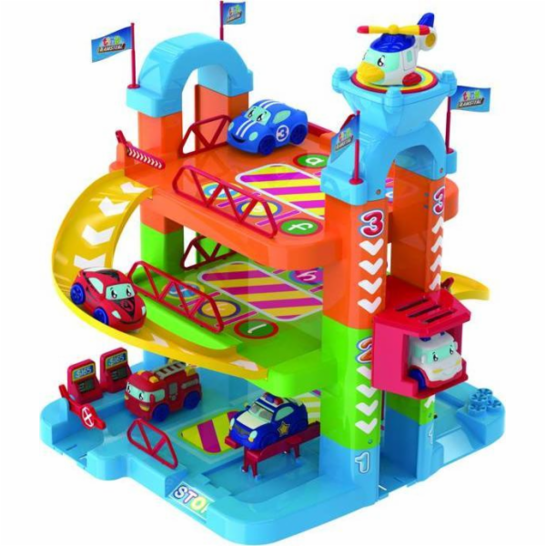 Dumel Teamsterz Tiny City Fleet Tiny Garage Deluxe Dumel