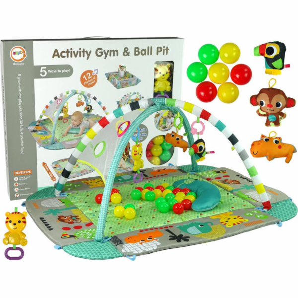 Lean Sport Interactive Mat vzdělávací bazén pro miminka 5...