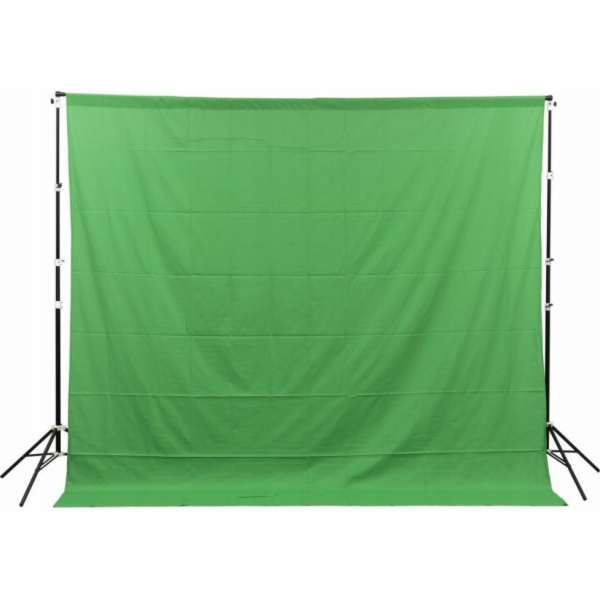 GlareOne GlareOne Green Screen - zelené látkové pozadí 3x3
