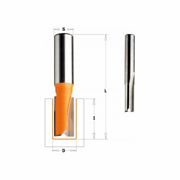 CMT 711.160.11 HM fréza D=16 I=20 L=57,2