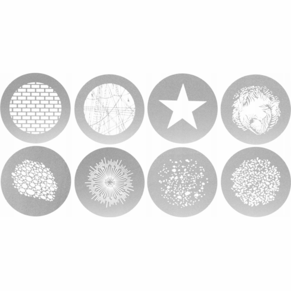 GlareOne GlareOne Spotlight Gobo Set 3 - sada masek