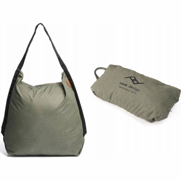 Peak Design Bag PeakDesign Packable Tote Sage - šedozelená