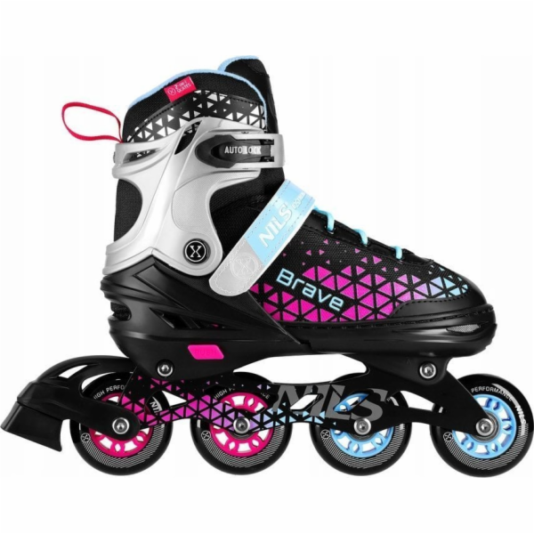 Kolečkové brusle Nils Extreme NH18190A s výměnným běžcem,...