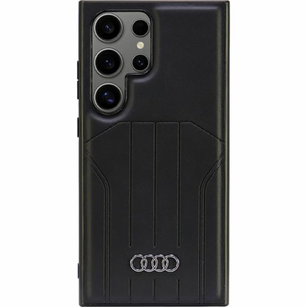 Audi Audi Syntetická kůže MagSafe S24 Ultra S928 černá/če...