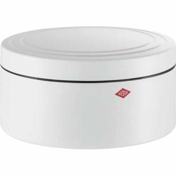 Wesco Bread Bin Kulatá nádoba na chléb Matte White Classi...