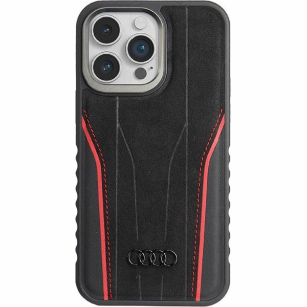Audi Audi Originální kožené pouzdro MagSafe iPhone 14 Pro...