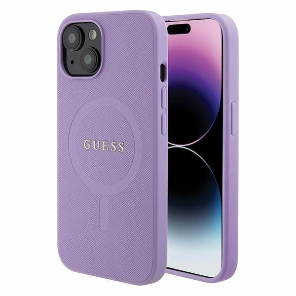 Guess Guess GUHMP15SPSAHMCU iPhone 15 6.1 fialový/fialový...