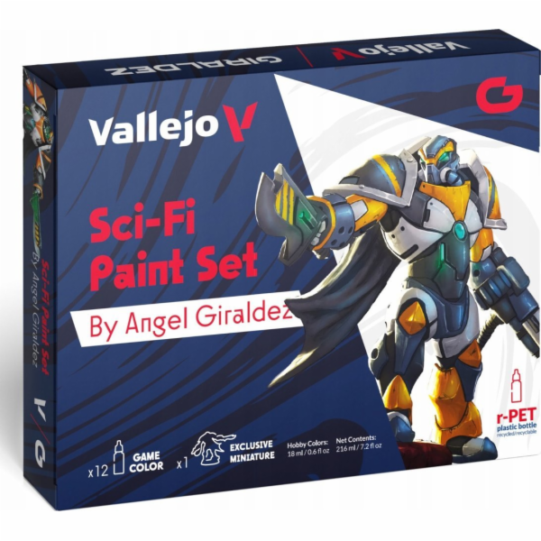 Vallejo Vallejo: 72 313 - Herní barva - Sci-Fi Paint Set ...