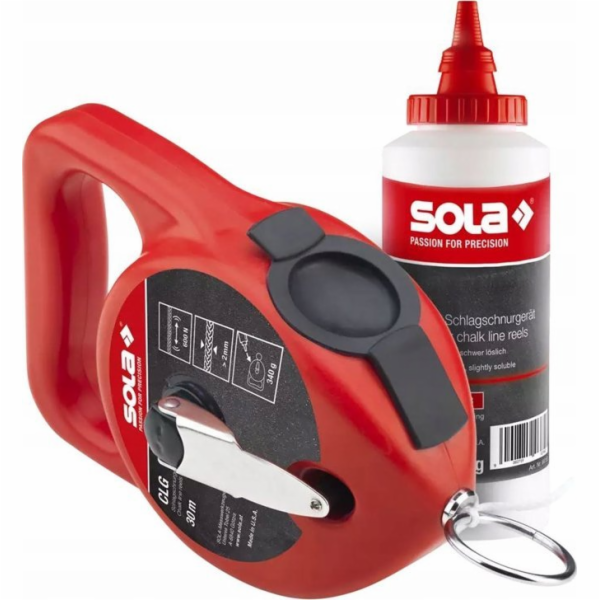 Sola SOLA CHALKING STRING 30m CLG 30 SET R + RED CHALK