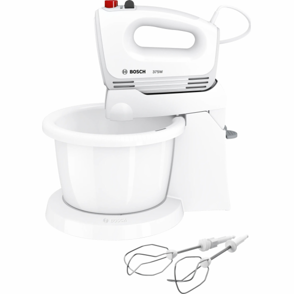 Ruční mixér Bosch MQWPL2000 (bílý + 375 W)