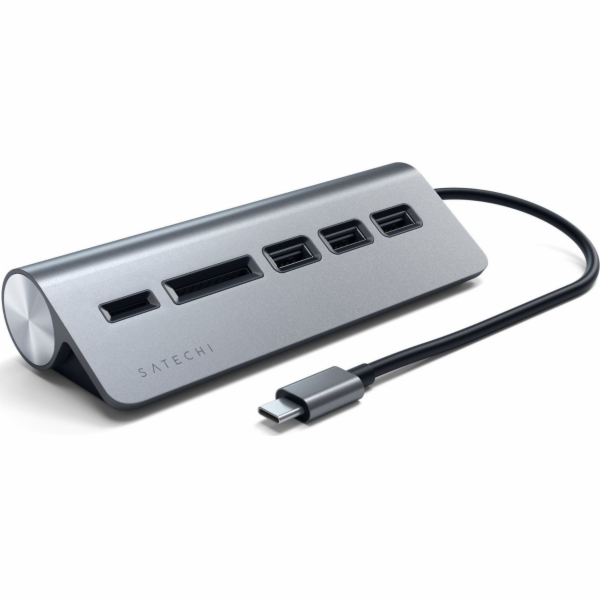Satechi USB HUB 1x SD 1x microSD + 3x USB-A 3.0 (ST-TCHCRM)