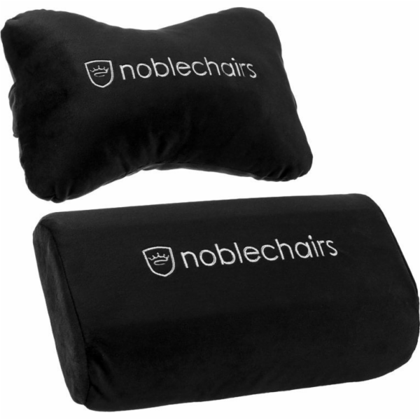 Sada polštářů Noblechairs pro EPIC/ICON/HERO - černá/bílá...