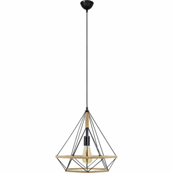 Závěsná lampa Mdeco Drátěná závěsná lampa ELM8802/1 ZWIS ...