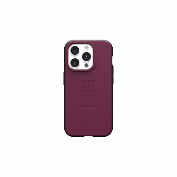 UAG UAG Civilian MagSafe pouzdro pro iPhone 15 Pro - fialové