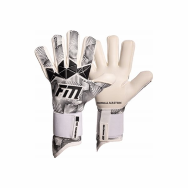 Rukavice Football Masters FM Varis X PRO WHITE BLACK S953320