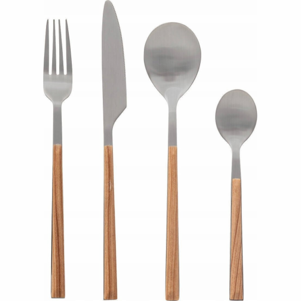Ocelové příbory Secret de Gourmet SOLEYA, 26 kusů